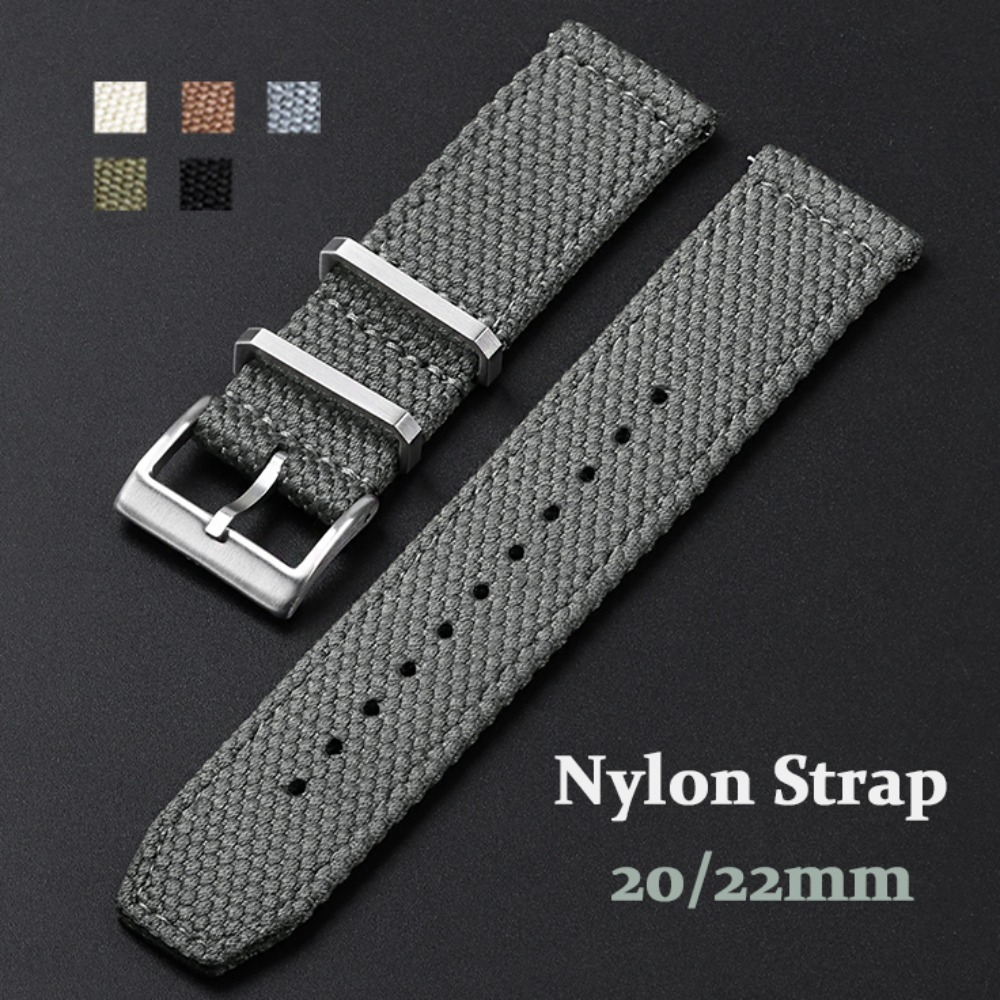 Nylon Nato Strap - Hoge Kwaliteit Nylon Horlogeband 20mm 22mm