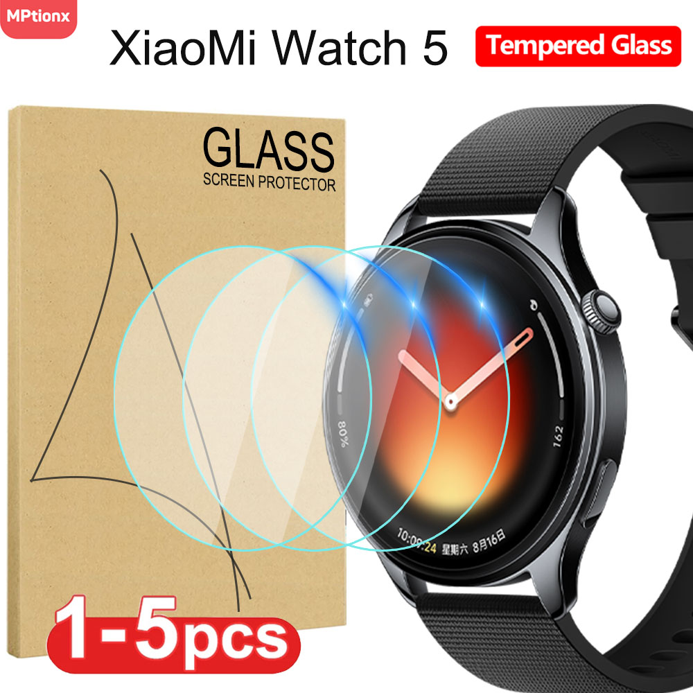 Watch Face Protector - Gehard glas voor Xiaomi Watch 5
