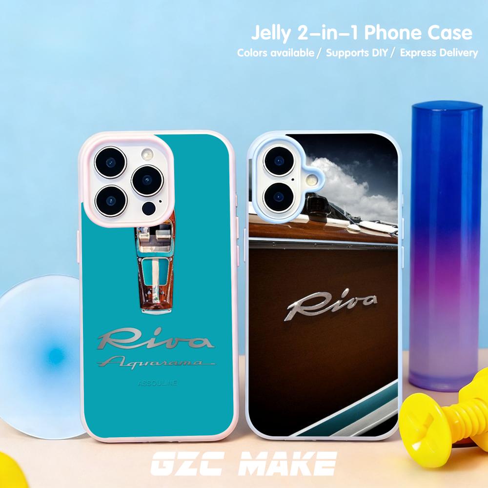 Apple Iphone 15 Pro Max - RIVA Yacht Telefoonhoesje voor iPhone 17