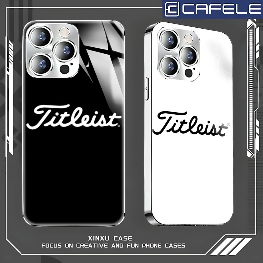 Apple Iphone 16 - Sport Golfbal T-Titleists Telefoonhoesje voor iPhone