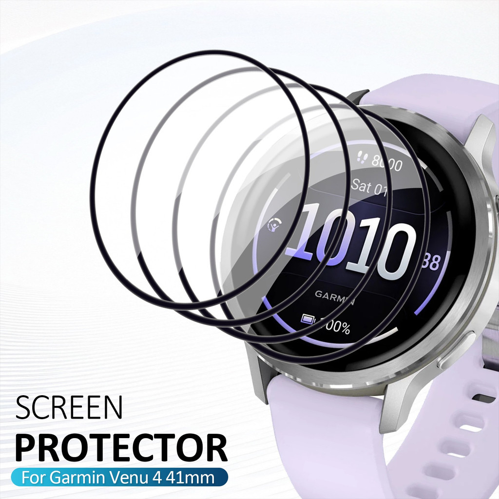 Watch Face Protector - 4 stuks HD-schermbeschermers voor Garmin Venu