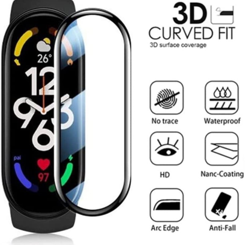 Smartwatch Band Accessories - 3D Volledige Screen Protector Voor Xiaomi