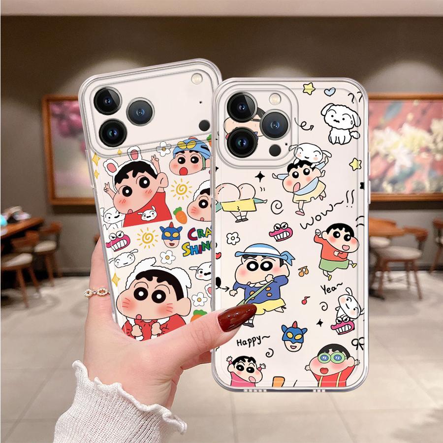 Apple Iphone 16 - Cra-yons Shin-chan hoesje voor iPhone 17
