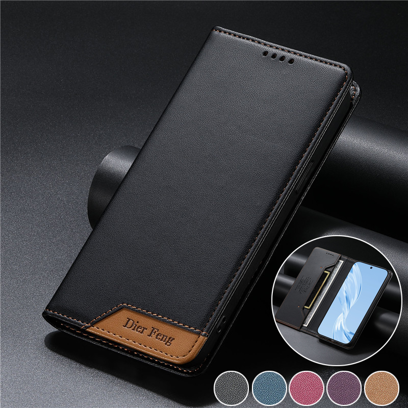 Realme Gt 6 - Luxe flip wallet hoesje voor Realme