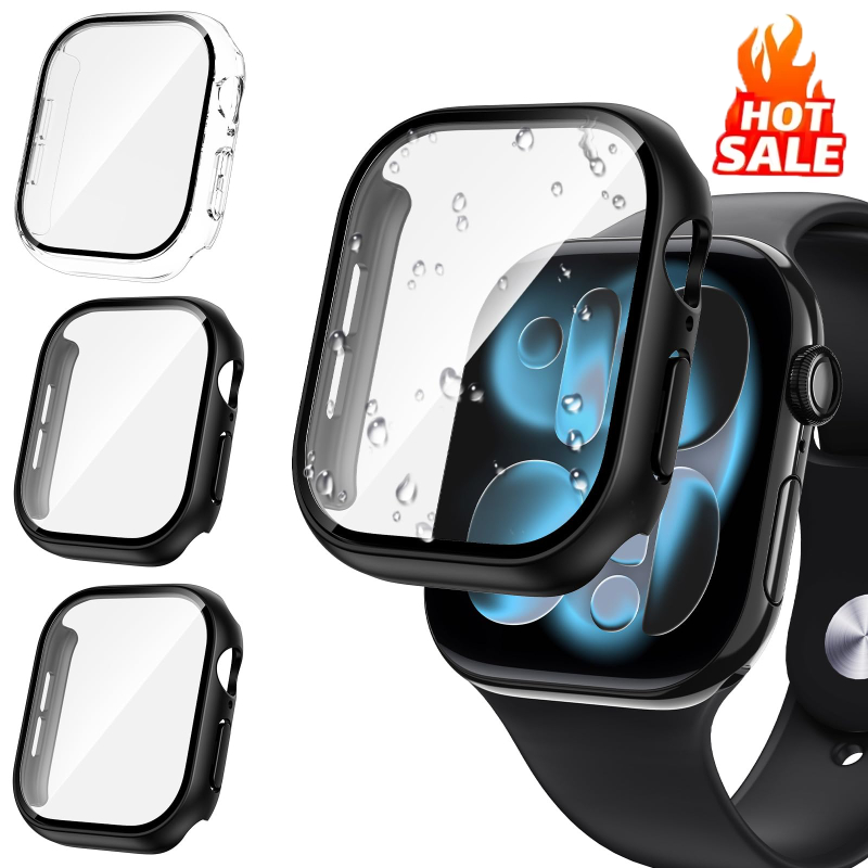 Smartwatch Band Accessories - 3 stks Glas + Cover Voor