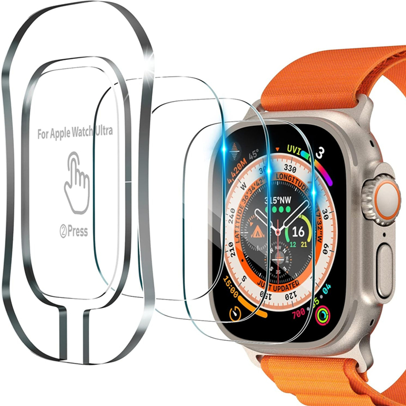 Watch Face Protector - Gehard Glas Voor Apple Watch Ultra