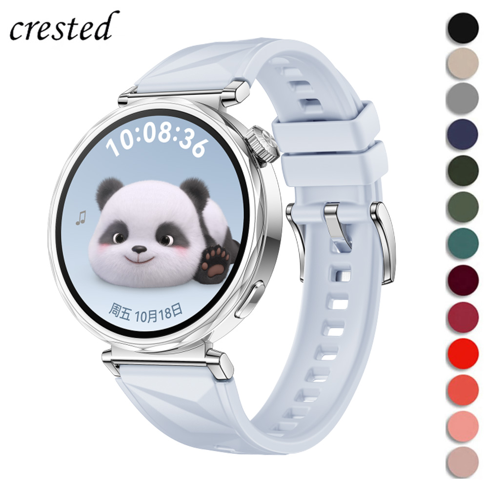 Titan Smartwatch Accessories - 18mm/22mm Siliconen Band Voor huawei horloge
