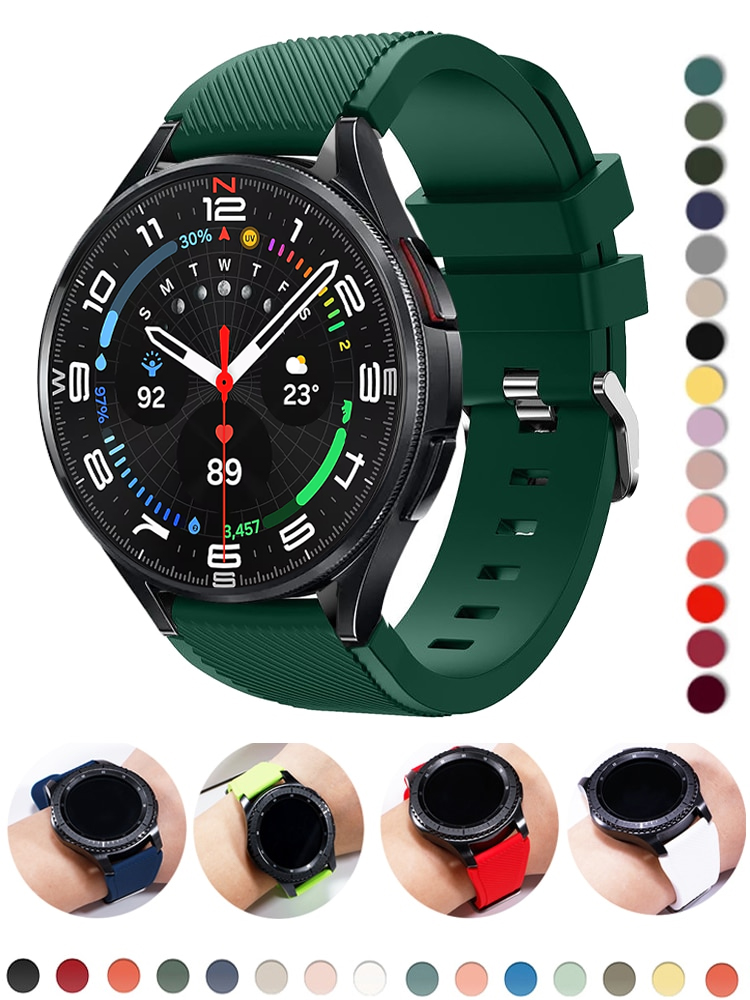 Titan Smartwatch Accessories - 20mm 22mm band voor Samsung Galaxy