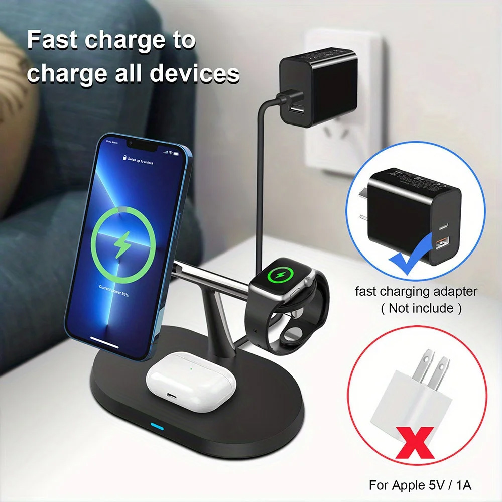 3-in-1 Magnetische Draadloze O - Watch Charger Cable recensie en prijs