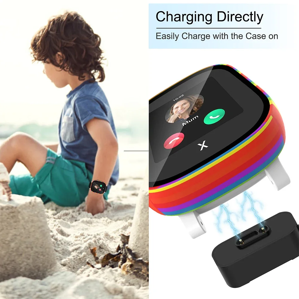 Case voor Xploar X6 Play Kids  - Garmin Smartwatch Accessories recensie en prijs