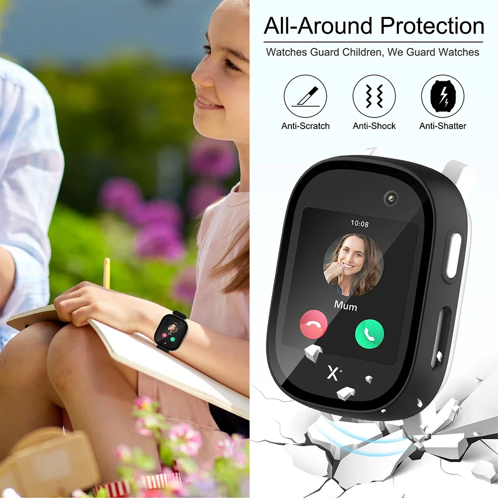Case voor Xploar X6 Play Kids  - Garmin Smartwatch Accessories recensie en prijs