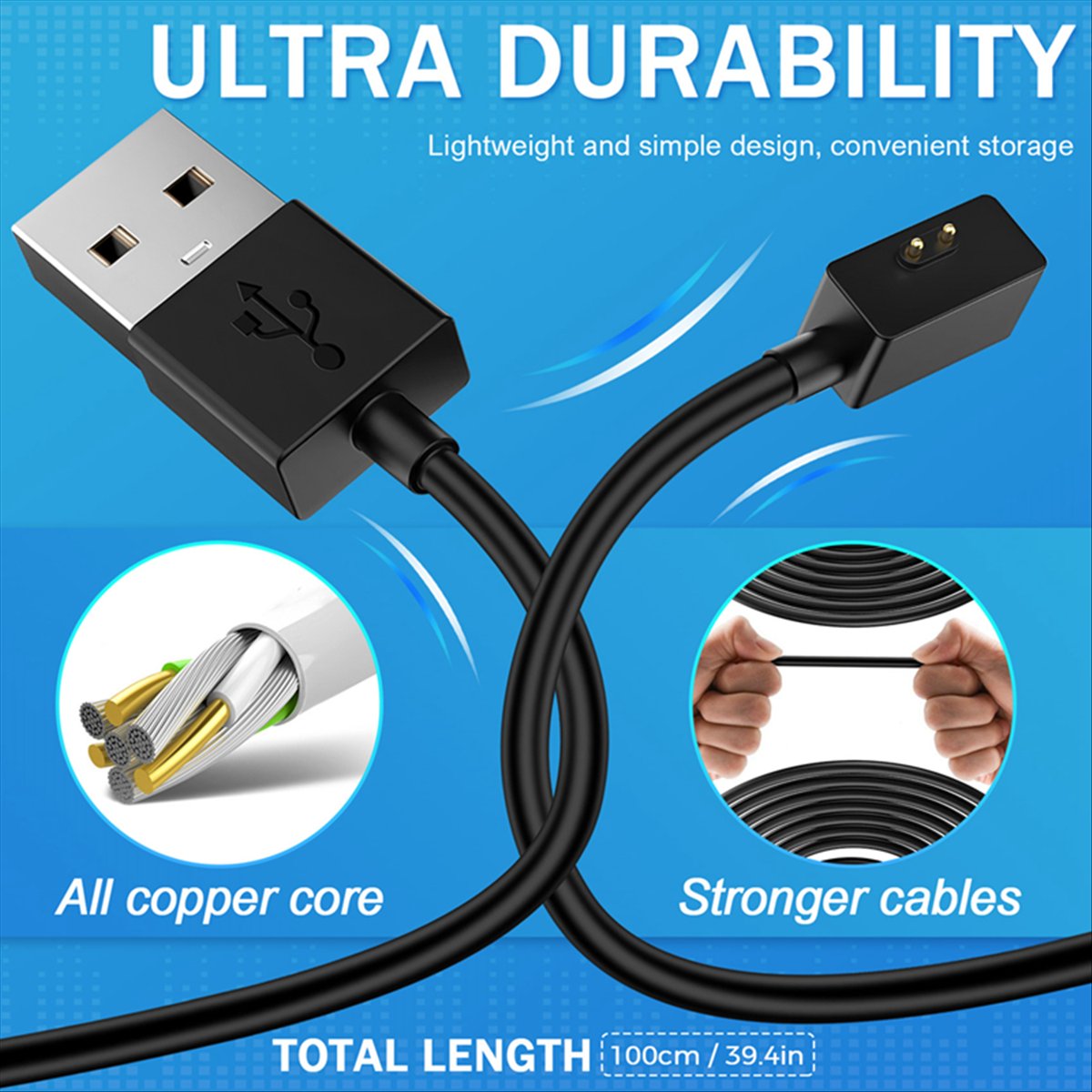 Snelle oplaadkabel voor Watch  - Watch Charger Cable recensie en prijs