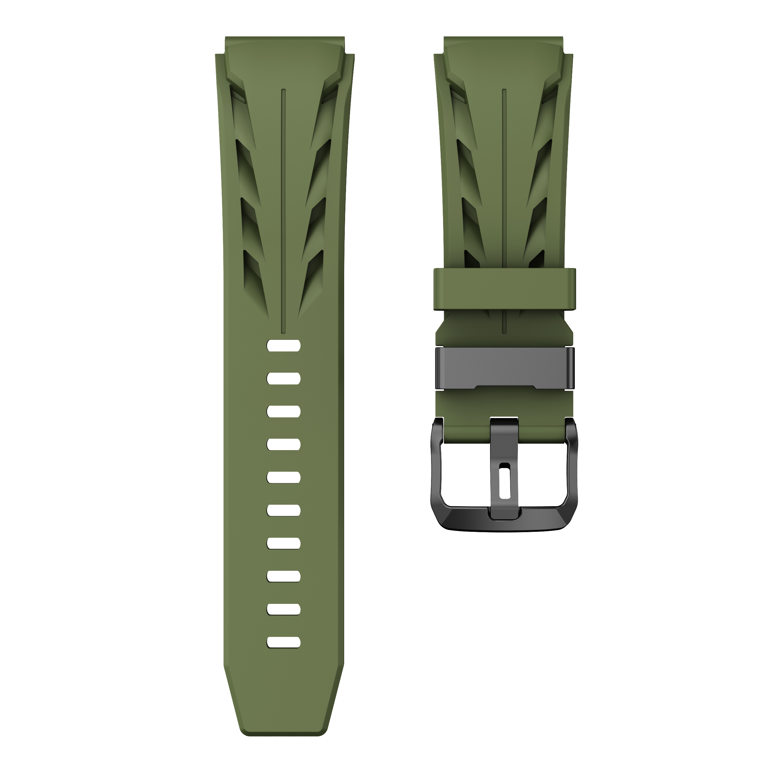 22mm siliconen band voor HUAWE - Titan Smartwatch Accessories recensie en prijs