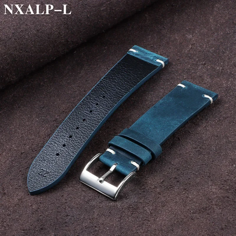 Vintage oliewas lederen horlog - Nylon Nato Strap recensie en prijs