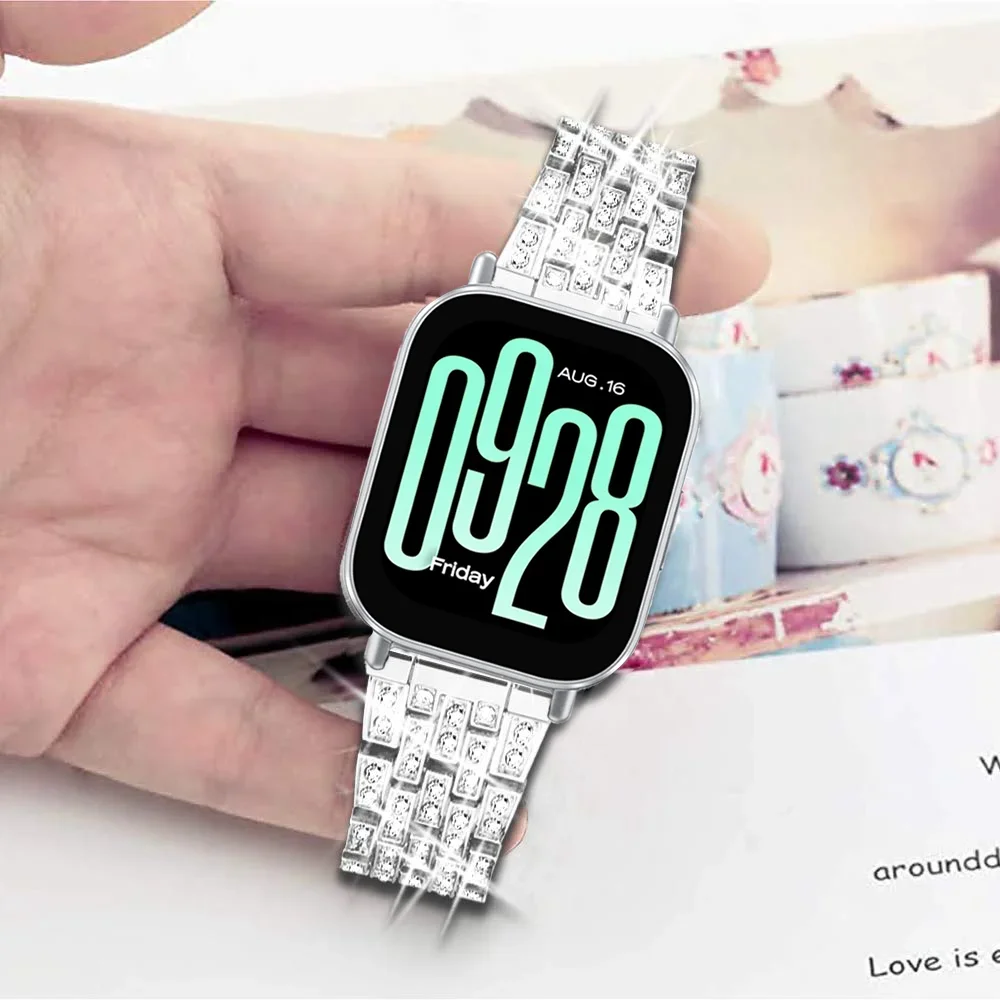 Roestvrij staal met diamanten  - Titan Smartwatch Accessories recensie en prijs