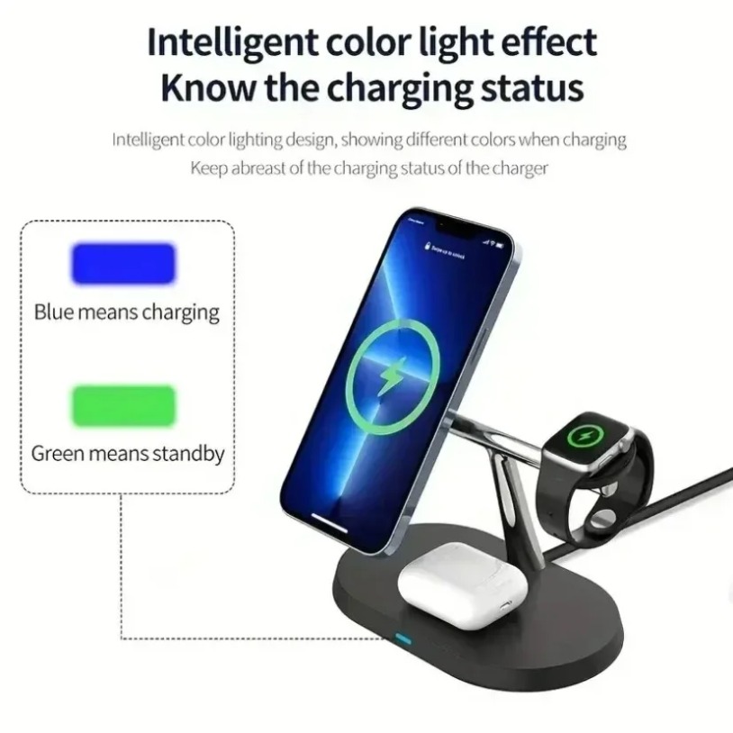 3-in-1 Opansten Magnetische Dr - Watch Charger Cable recensie en prijs