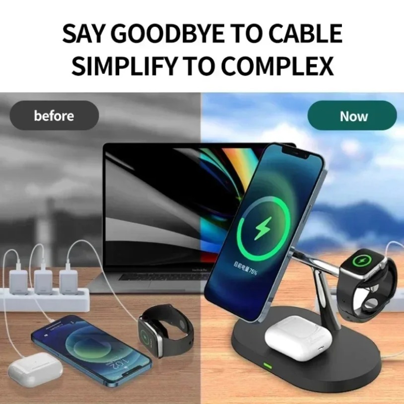 3-in-1 Opansten Magnetische Dr - Watch Charger Cable recensie en prijs