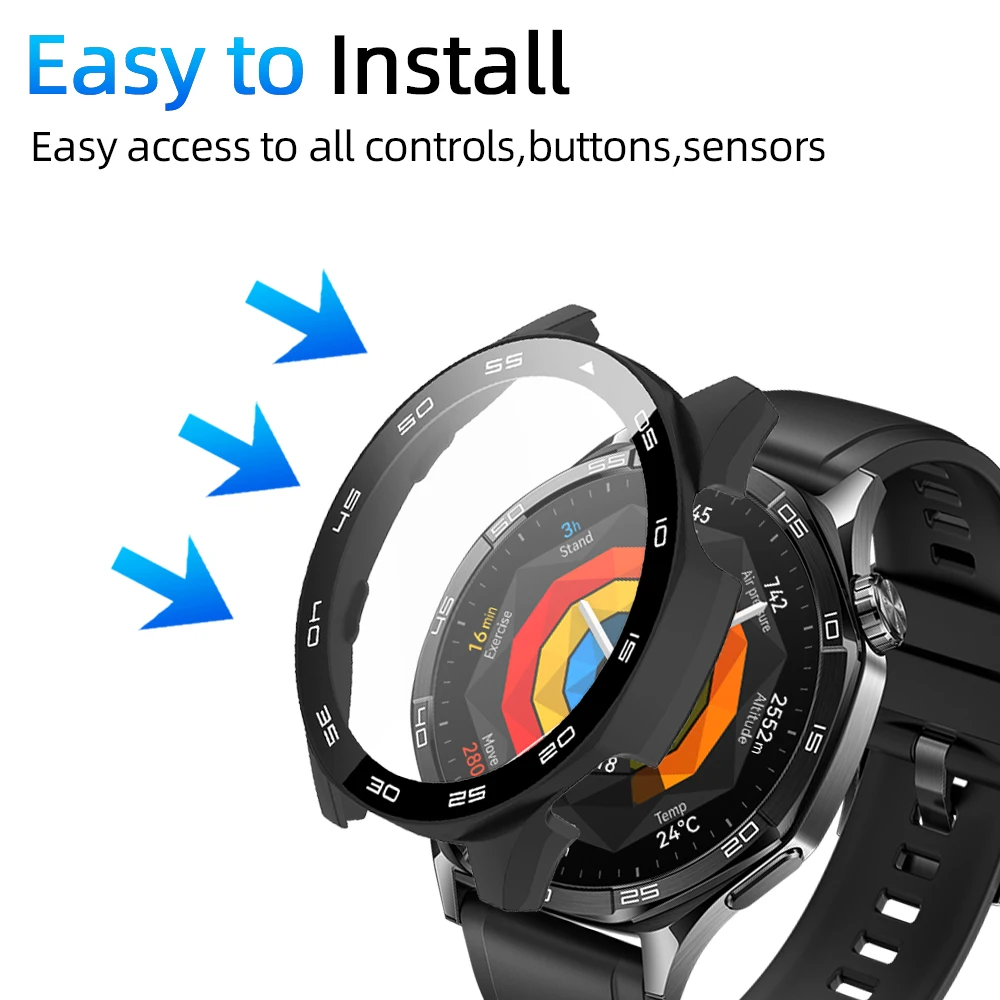 Case voor Huawei Horloge GT 5/ - Titan Smartwatch Accessories recensie en prijs