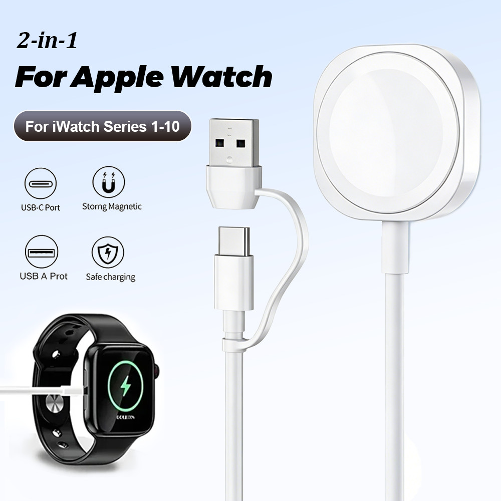 2-in-1 Magnetische Draadloze U - Watch Charger Cable recensie en prijs