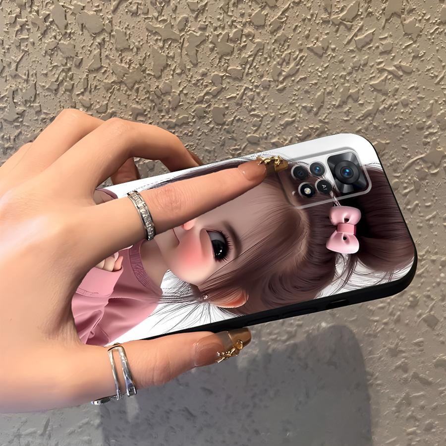 Cartoonmeisjespatroon telefoon - Xiaomi Redmi Note 14 recensie en prijs