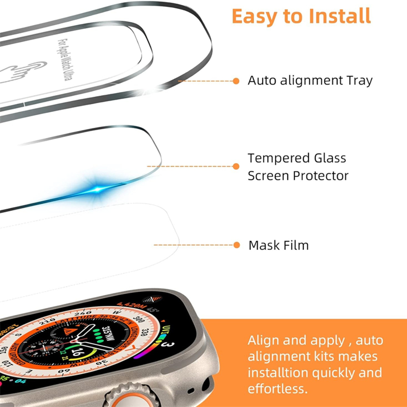Gehard Glas Voor Apple Watch U - Watch Face Protector recensie en prijs