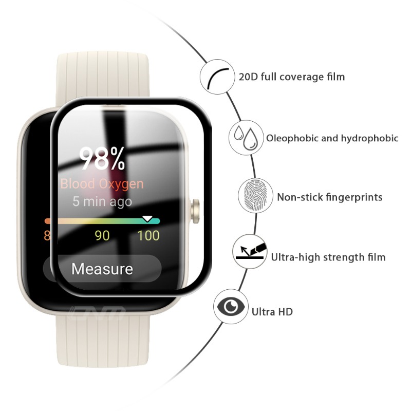 1-5 Stuks HD Screen Protector  - Amazfit Smartwatch Accessories recensie en prijs