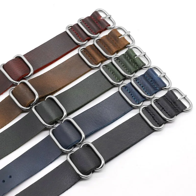 Vintage lederen horlogebanden  - Nylon Nato Strap recensie en prijs