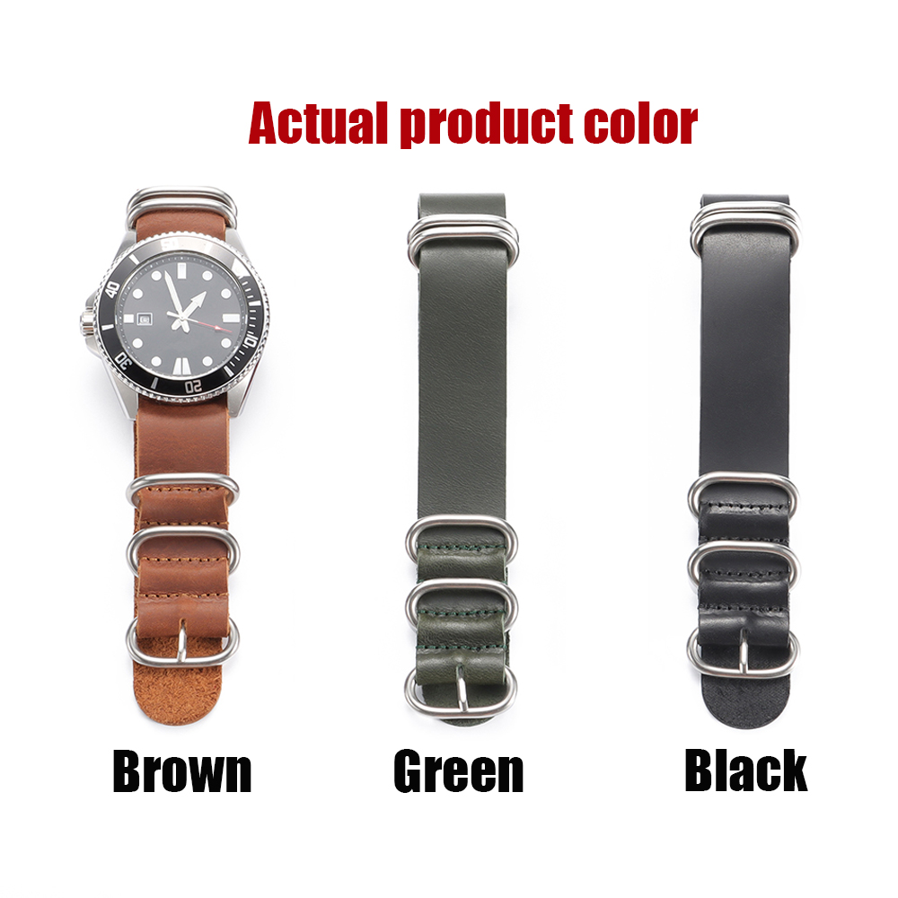 Vintage lederen horlogebanden  - Nylon Nato Strap recensie en prijs