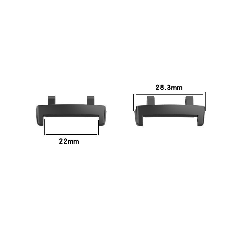 1 paar Metalen Connector voor  - Amazfit Smartwatch Accessories recensie en prijs