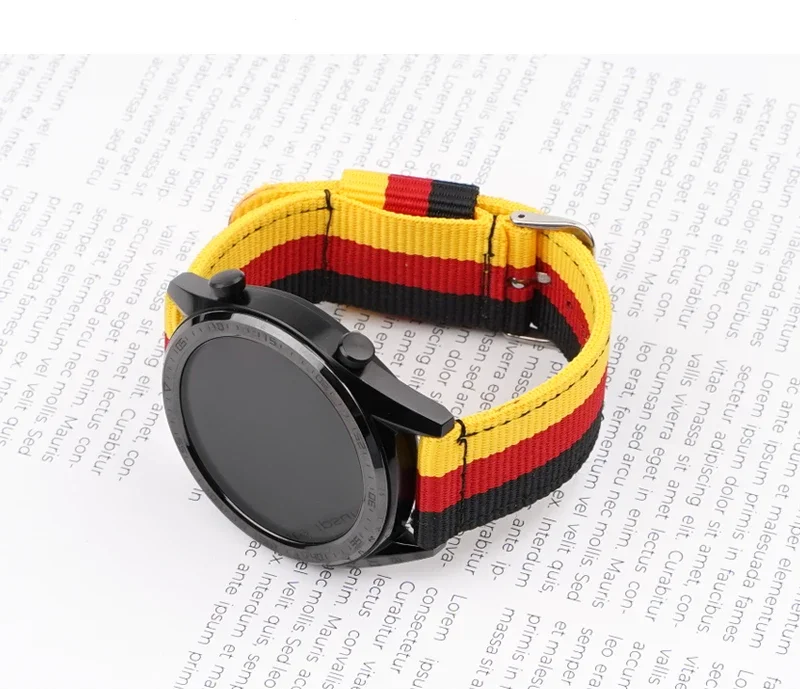 20 mm 22 mm geweven nylon band - Nylon Nato Strap recensie en prijs