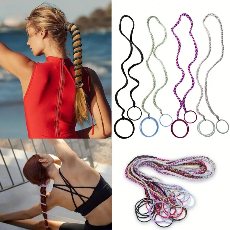 Lange elastische paardenstaart - Milanaise Mesh Band recensie en prijs