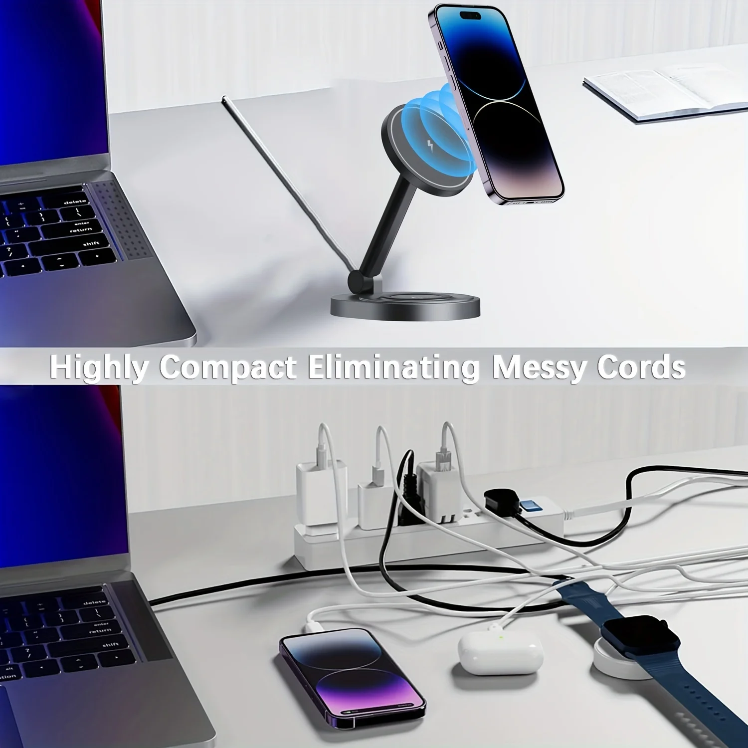2 in 1 magnetische draadloze o - Watch Charger Cable recensie en prijs