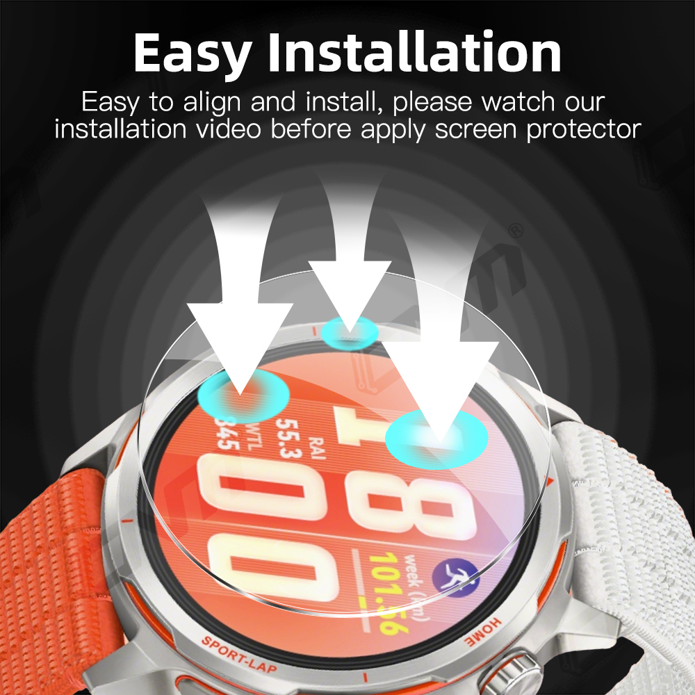 9H gehard glas voor Huawei Wat - Titan Smartwatch Accessories recensie en prijs