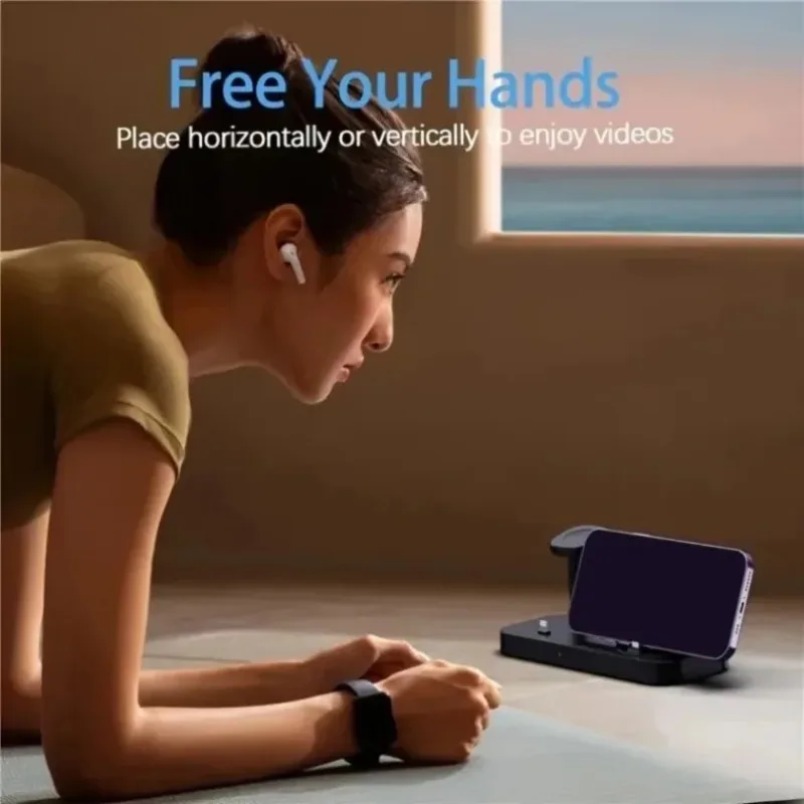 3-in-1 draadloze oplader met d - Watch Charger Cable recensie en prijs