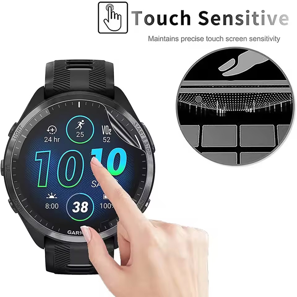 3 Stuks Zachte Hd Hydrogel Bes - Garmin Smartwatch Accessories recensie en prijs