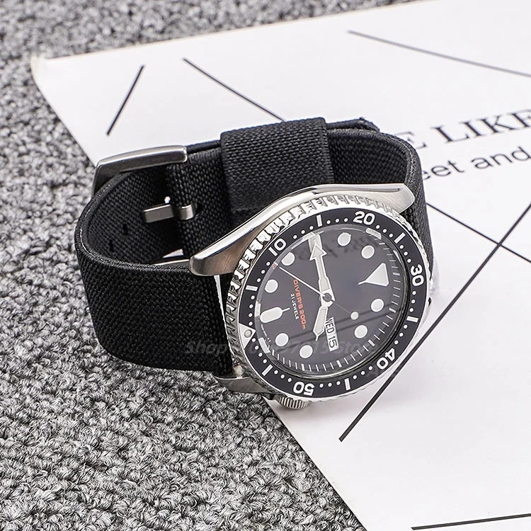 Nylon horlogeband 18 mm 20 mm  - Nylon Nato Strap recensie en prijs